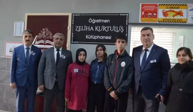 Darıca’da Öğretmen Zeliha Kurtuluş’un Anısına Kütüphane Açıldı