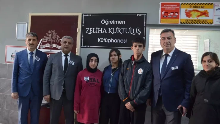 Darıca’da Öğretmen Zeliha Kurtuluş’un Anısına Kütüphane Açıldı